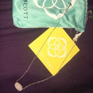 Kendra Scott drusy necklace